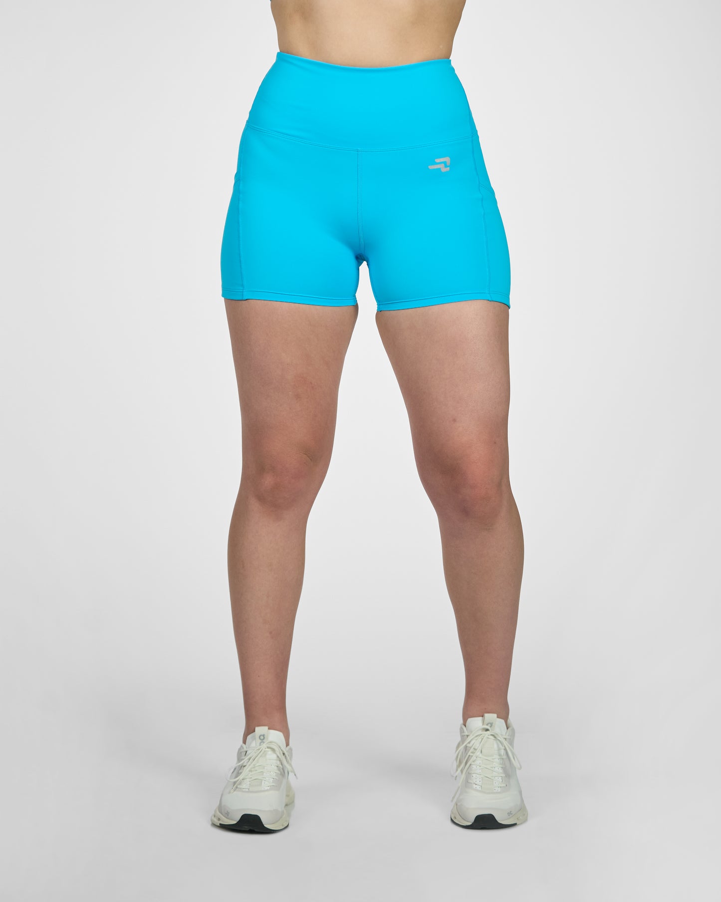 Short Solid - Bolsillos Laterales - Celeste