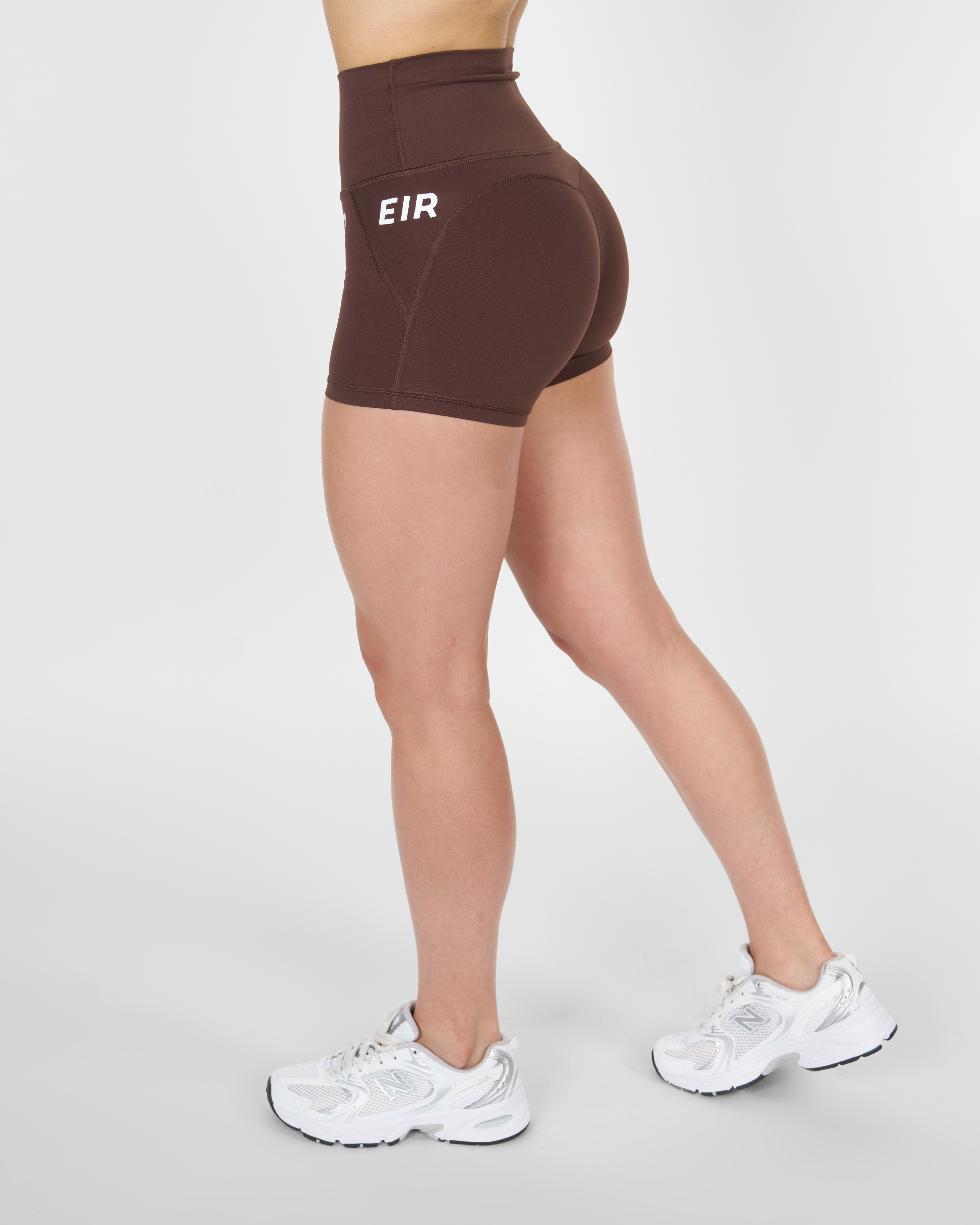 Short Thira - Pretina Alta - Marrón