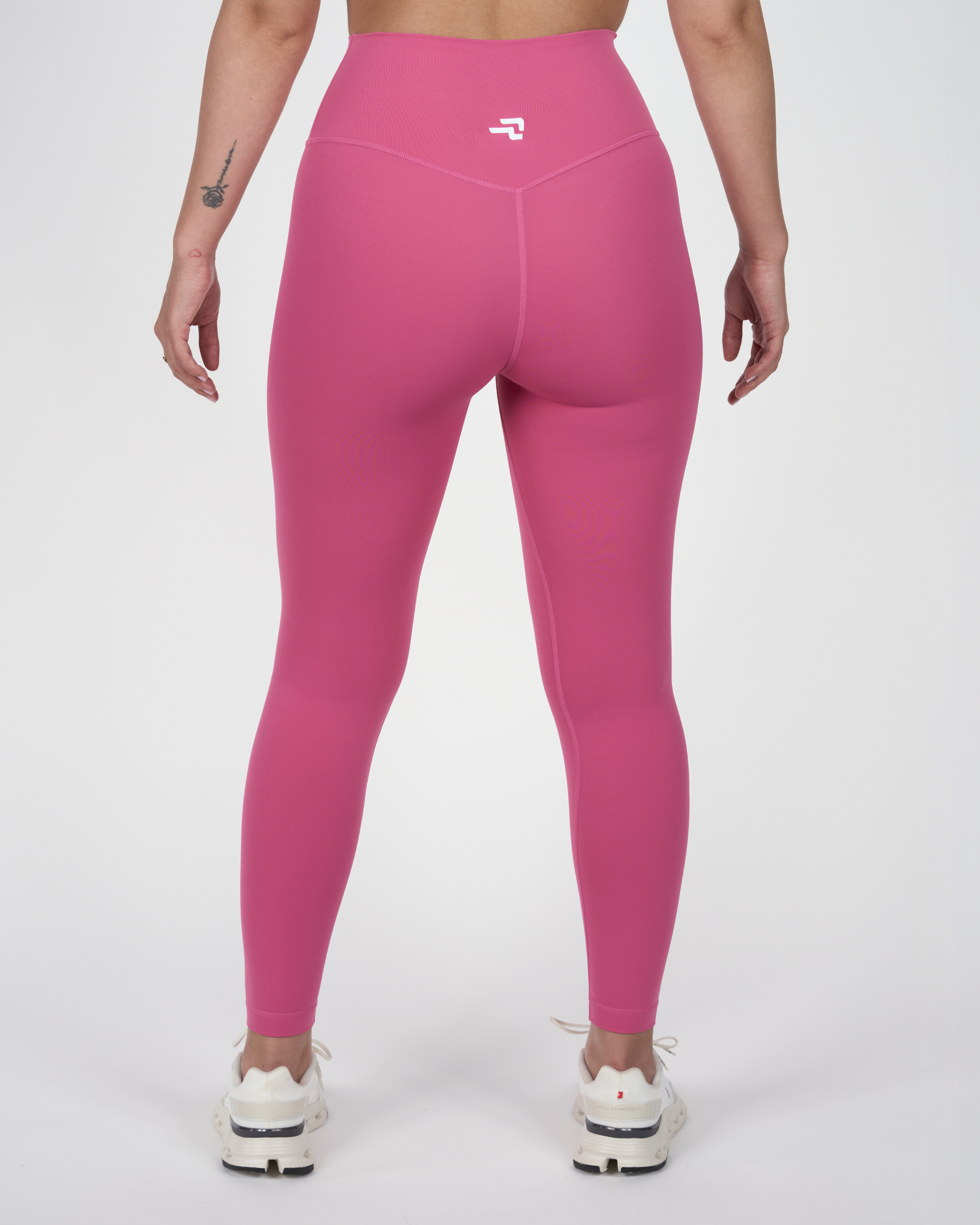 Calza Night - 7/8 Bolsillo En Pretina - Rosado