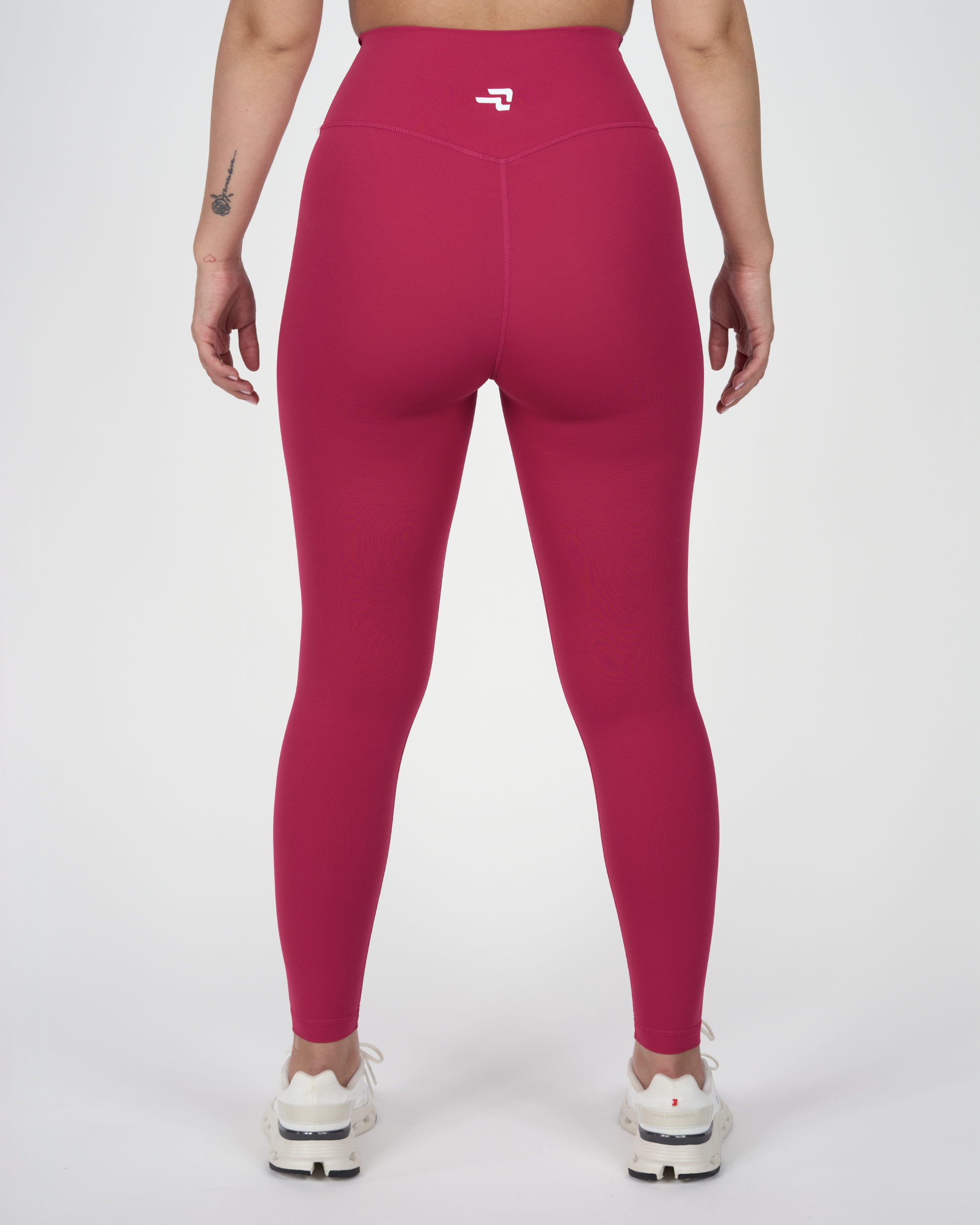 Calza Night - 7/8 Bolsillo En Pretina - Magenta