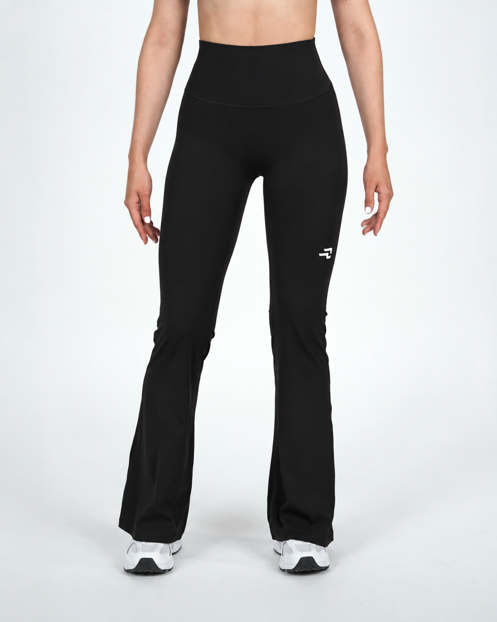 Calza Night Flare - Pretina Alta - Negro