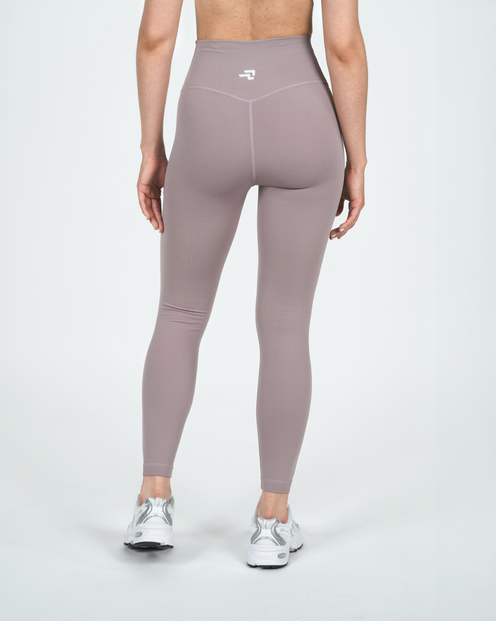 Calza Night - 7/8 Bolsillo En Pretina - Lila Grisáceo