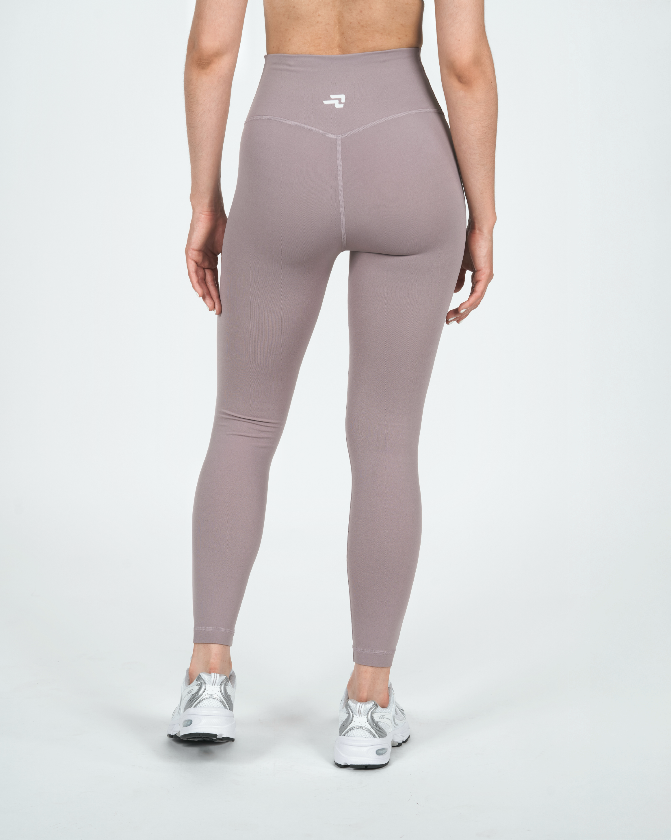 Calza Night - 7/8 Bolsillo En Pretina - Lila Grisáceo