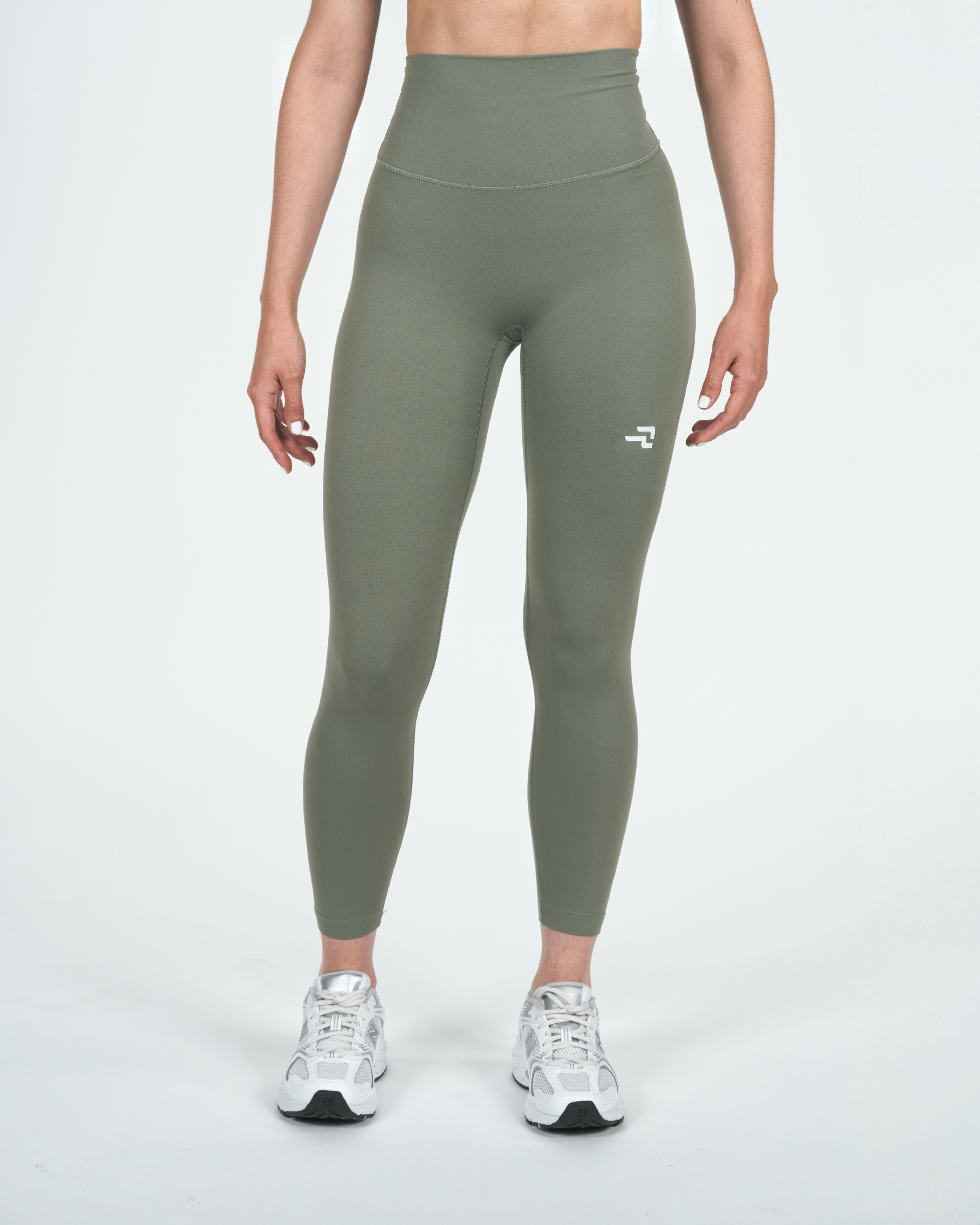 Calza Night - 7/8 Bolsillo En Pretina - Verde Oliva