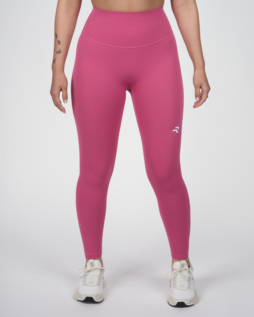 Calza Night - 7/8 Bolsillo En Pretina - Rosado