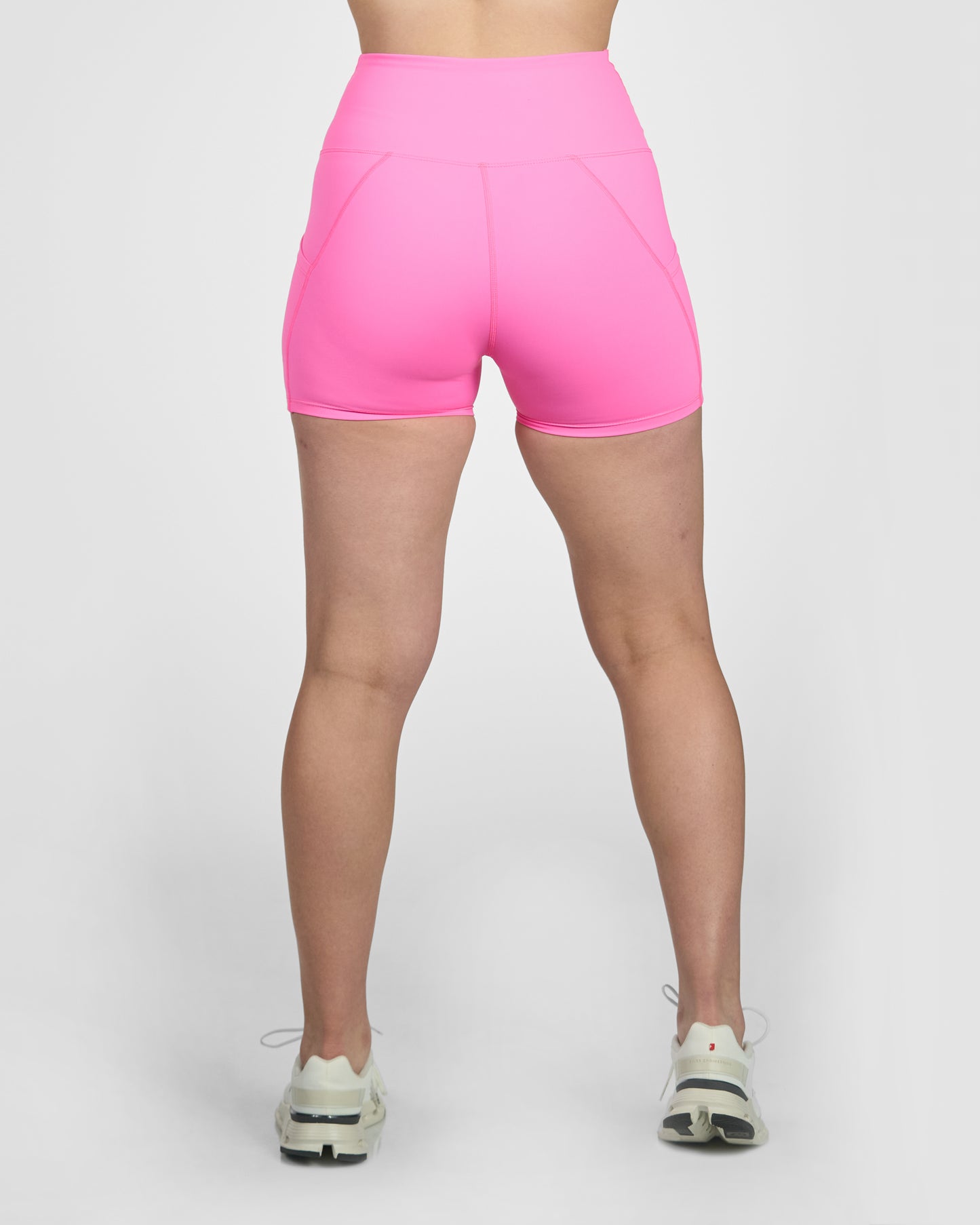 Short Solid - Bolsillos Laterales - Rosado