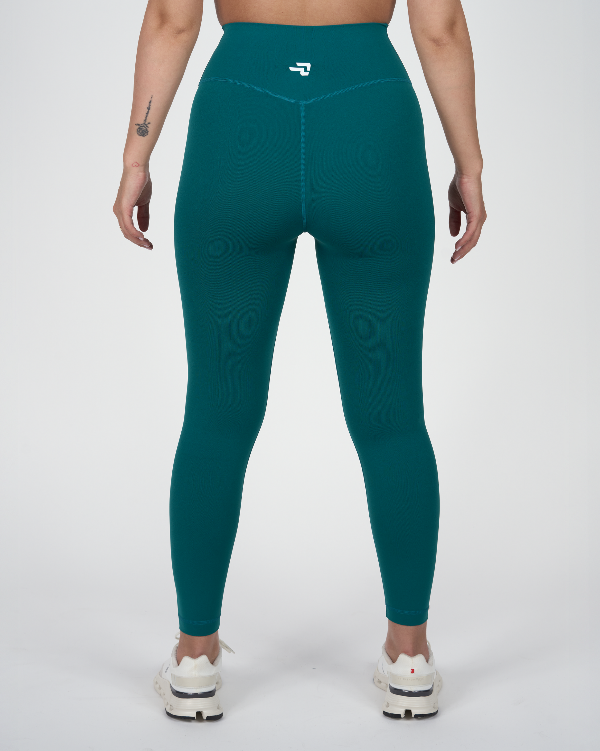 Calza Night - 7/8 Bolsillo En Pretina - Verde