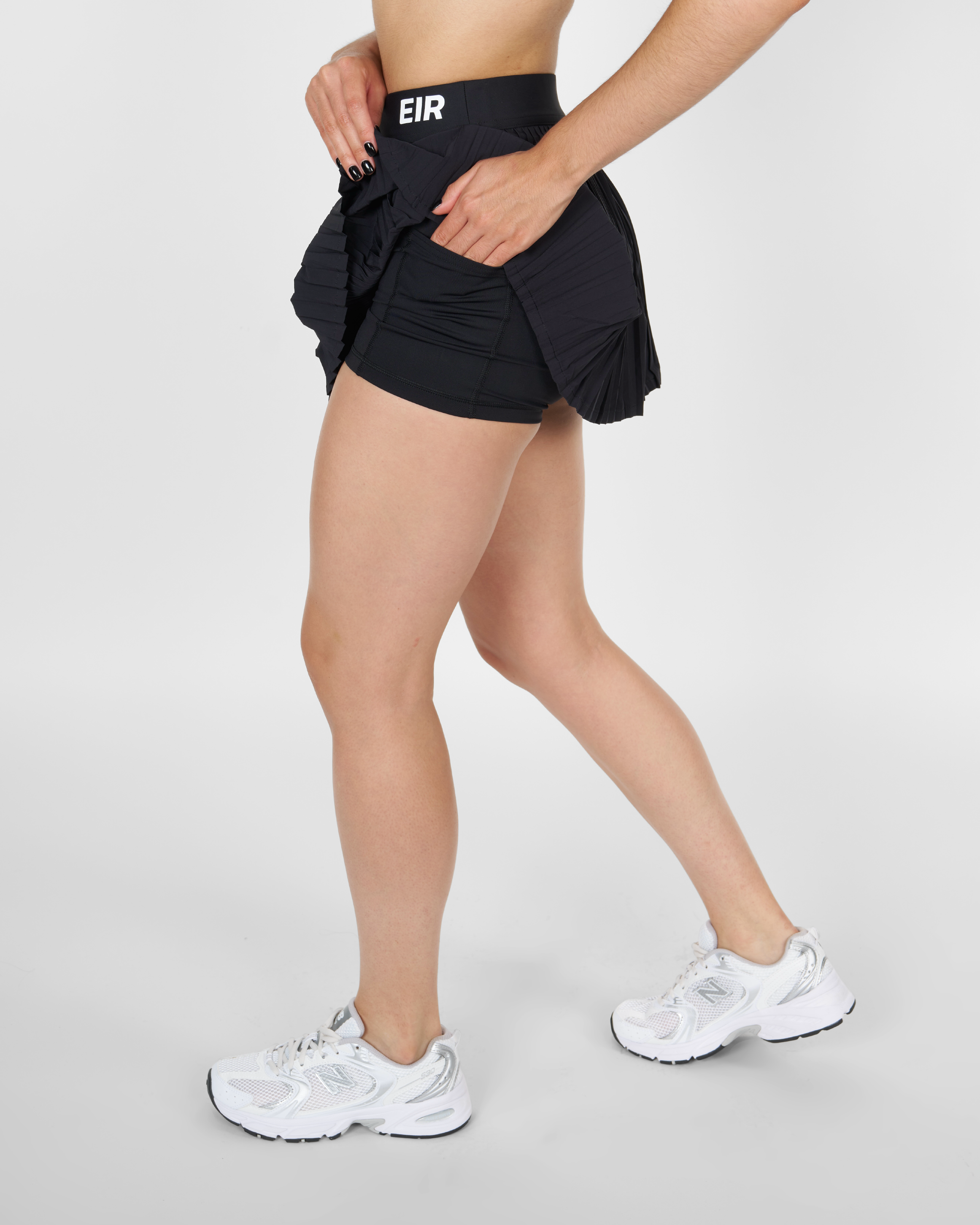 Falda Plisada - Negro