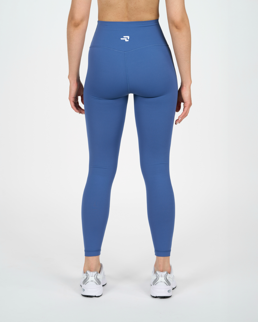 Calza Night - 7/8 Bolsillo En Pretina - Azul Piedra