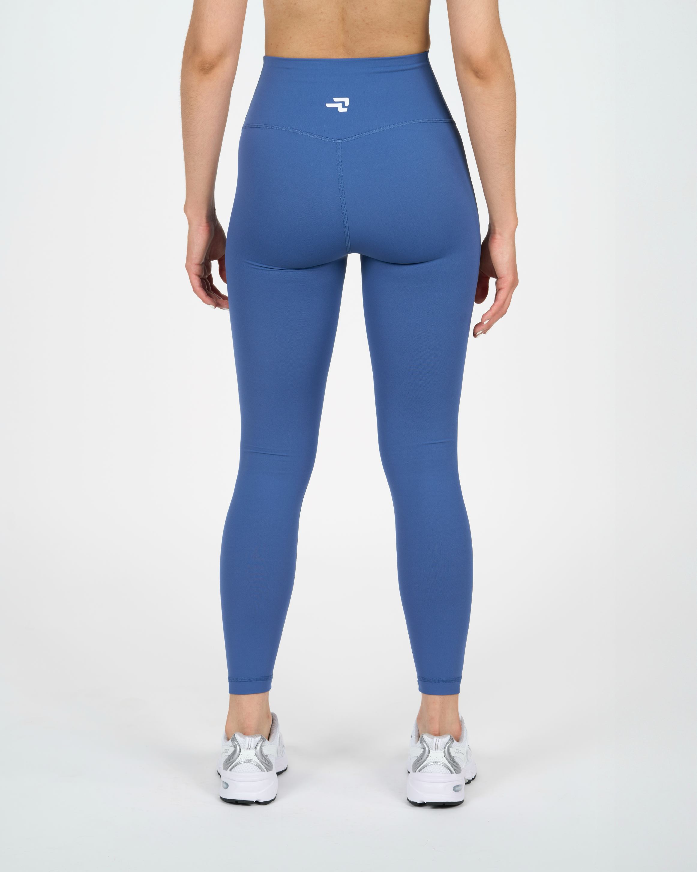 Calza Night - 7/8 Bolsillo En Pretina - Azul Piedra