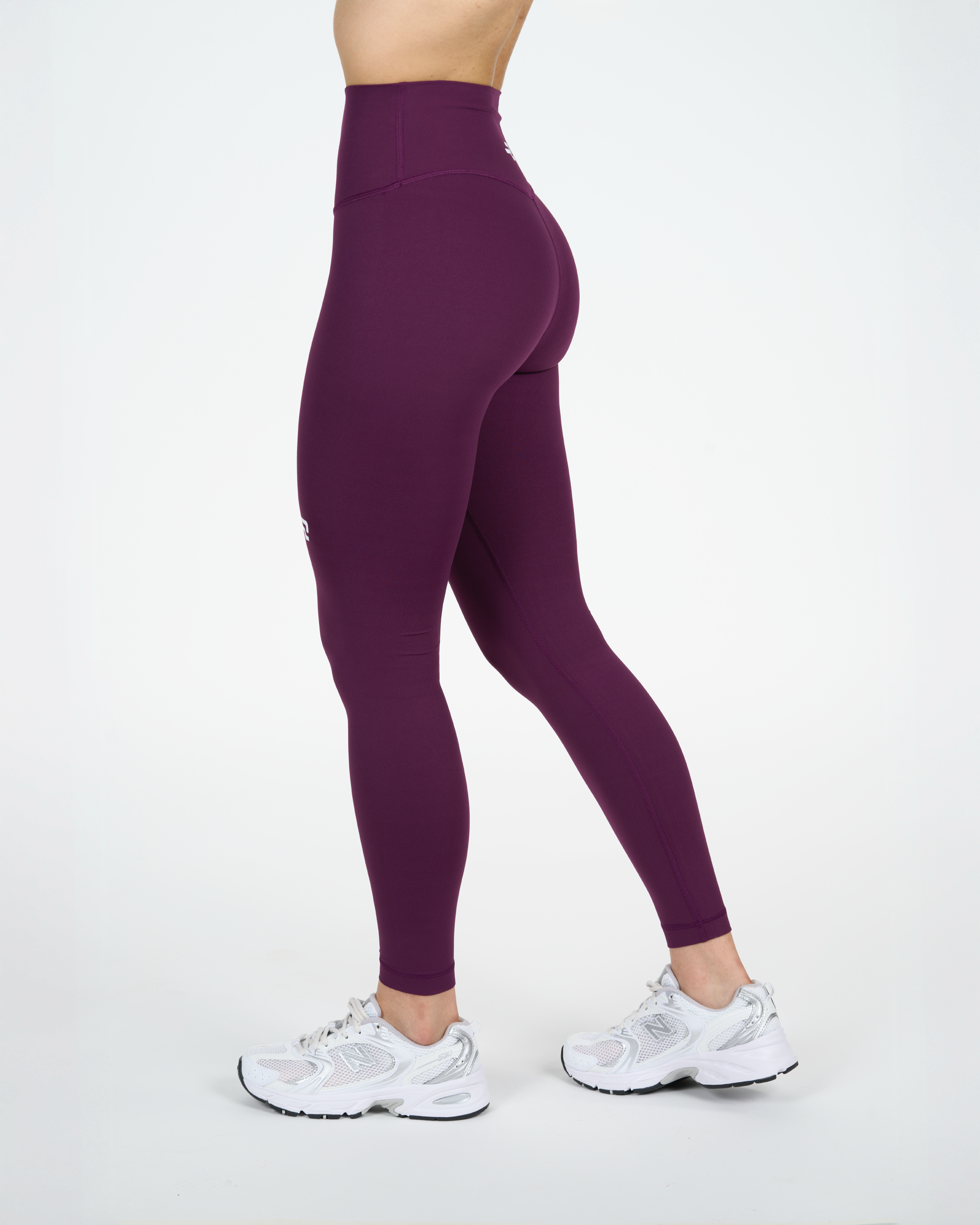 Calza Night - 7/8 Bolsillo En Pretina - Púrpura