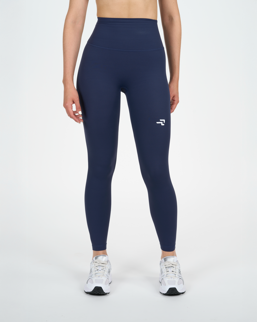 Calza Night - 7/8 Bolsillo En Pretina - Azul Marino