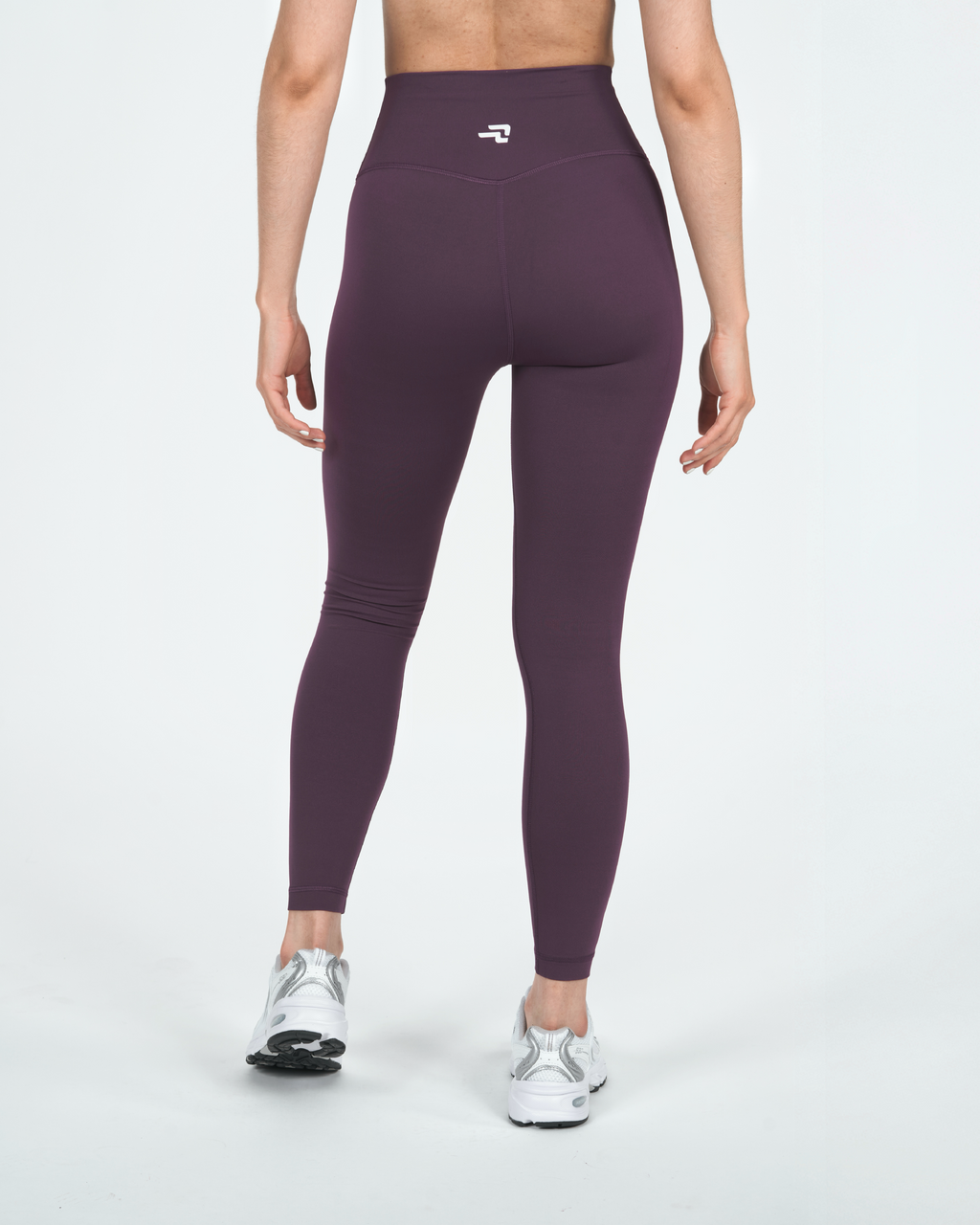 Calza Night - 7/8 Bolsillo En Pretina - Púrpura Grisáceo