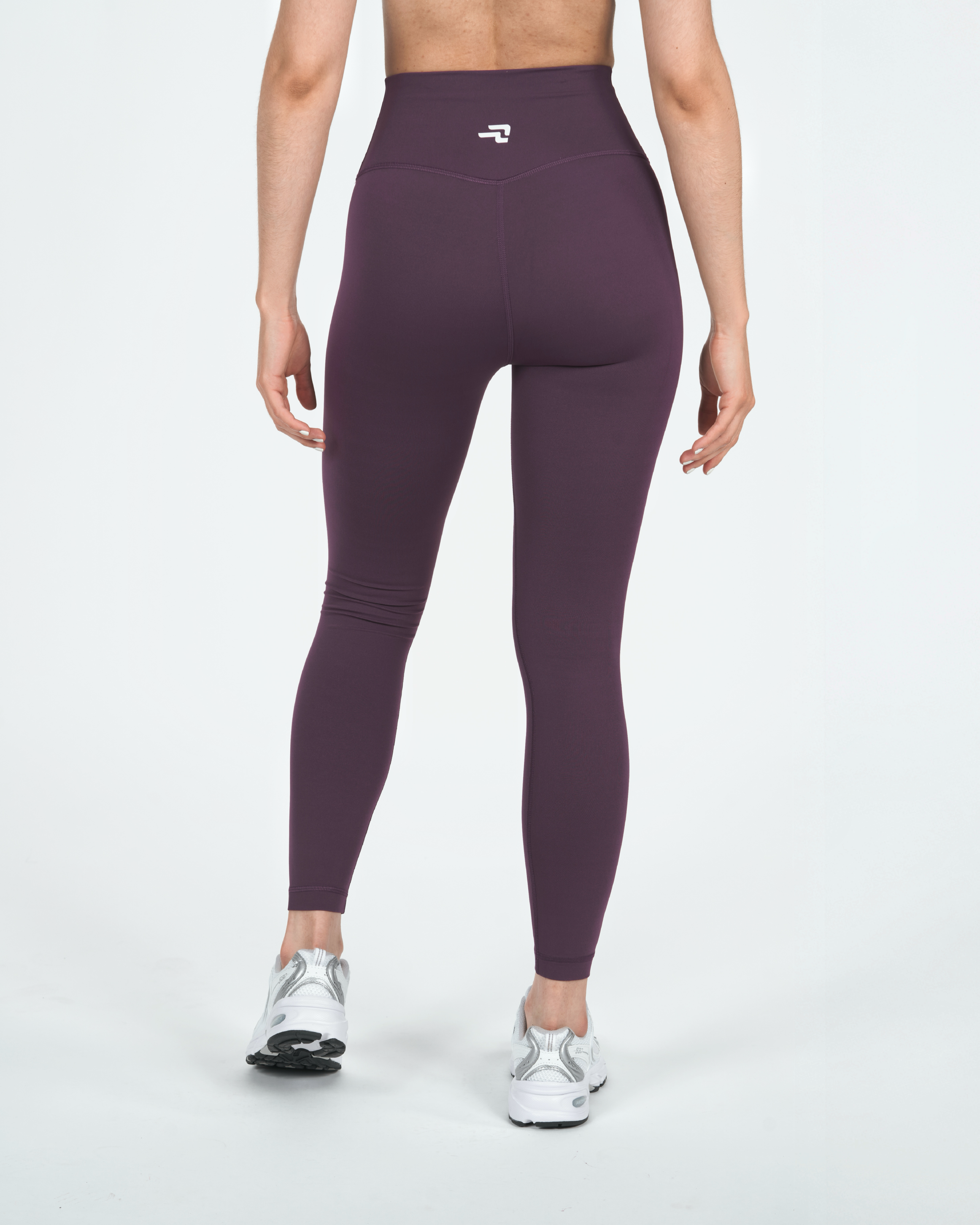 Calza Night - 7/8 Bolsillo En Pretina - Púrpura Grisáceo