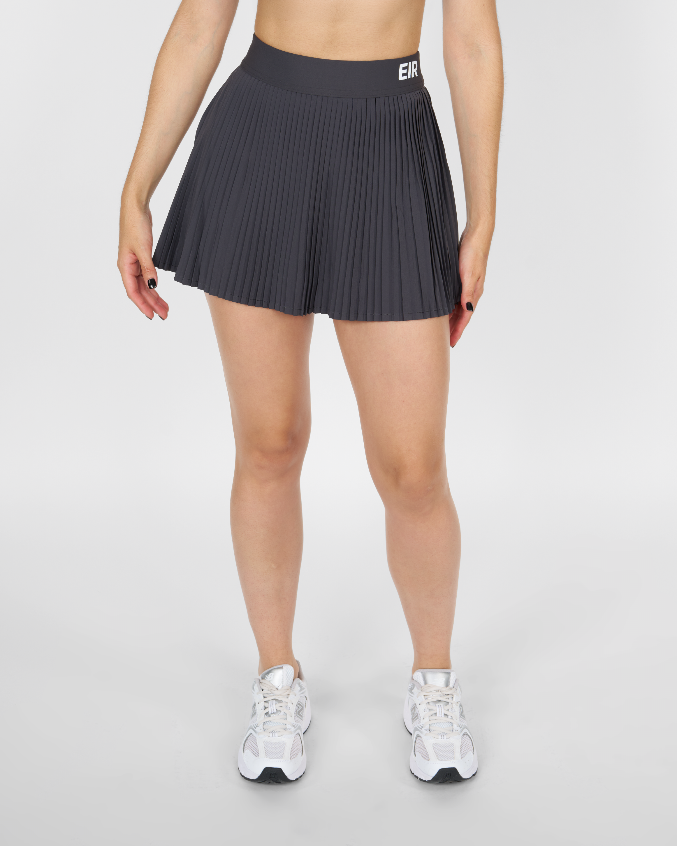 Falda Plisada - Grafito