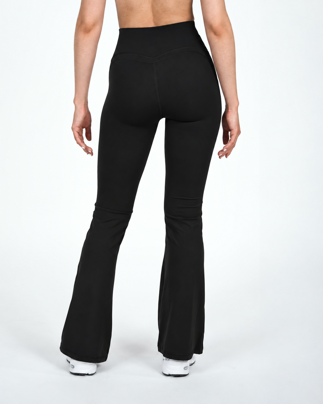 Calza Night Flare - Pretina Alta - Negro