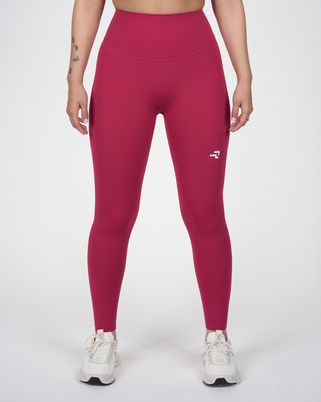 Calza Night - 7/8 Bolsillo En Pretina - Magenta