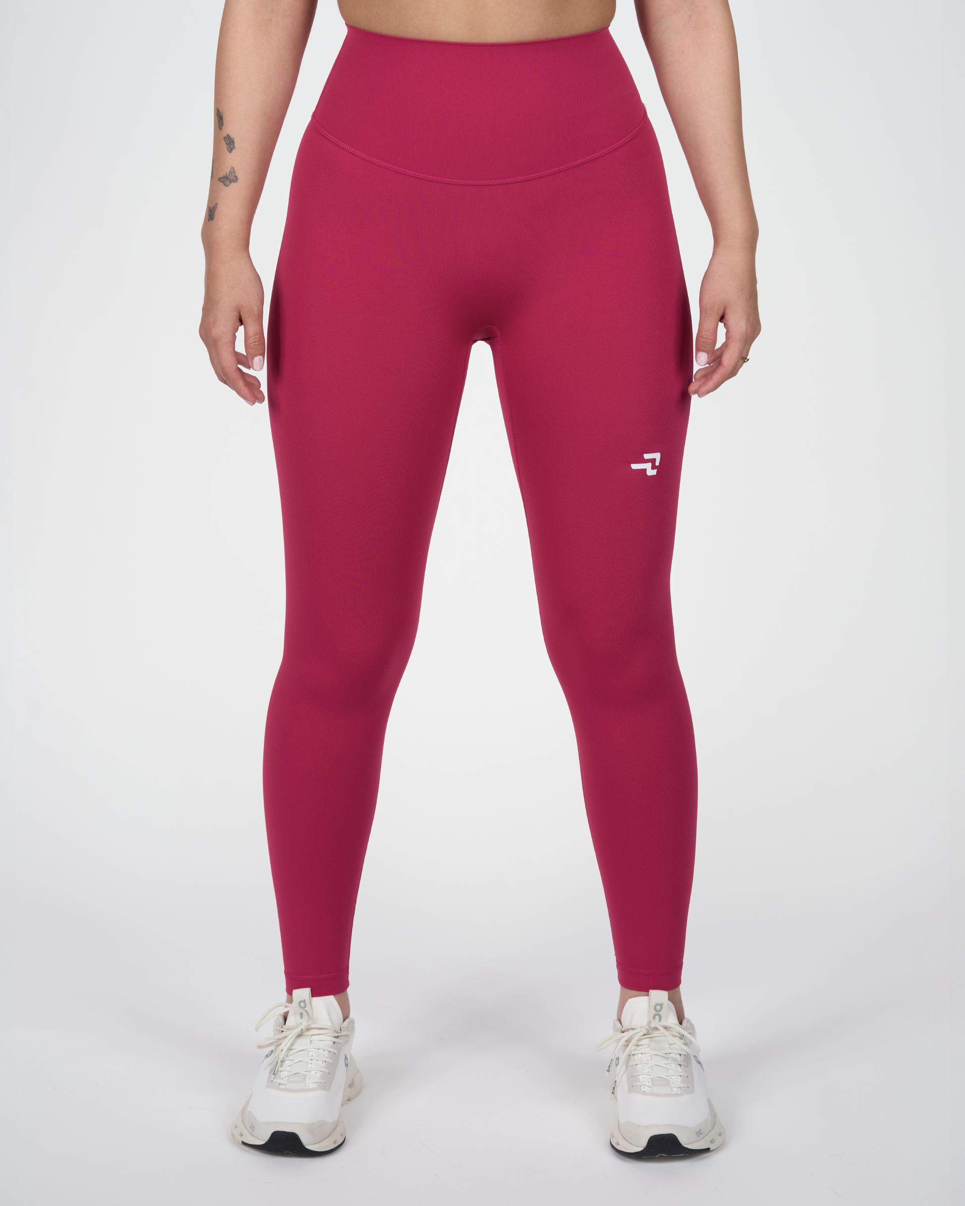 Calza Night - 7/8 Bolsillo En Pretina - Magenta