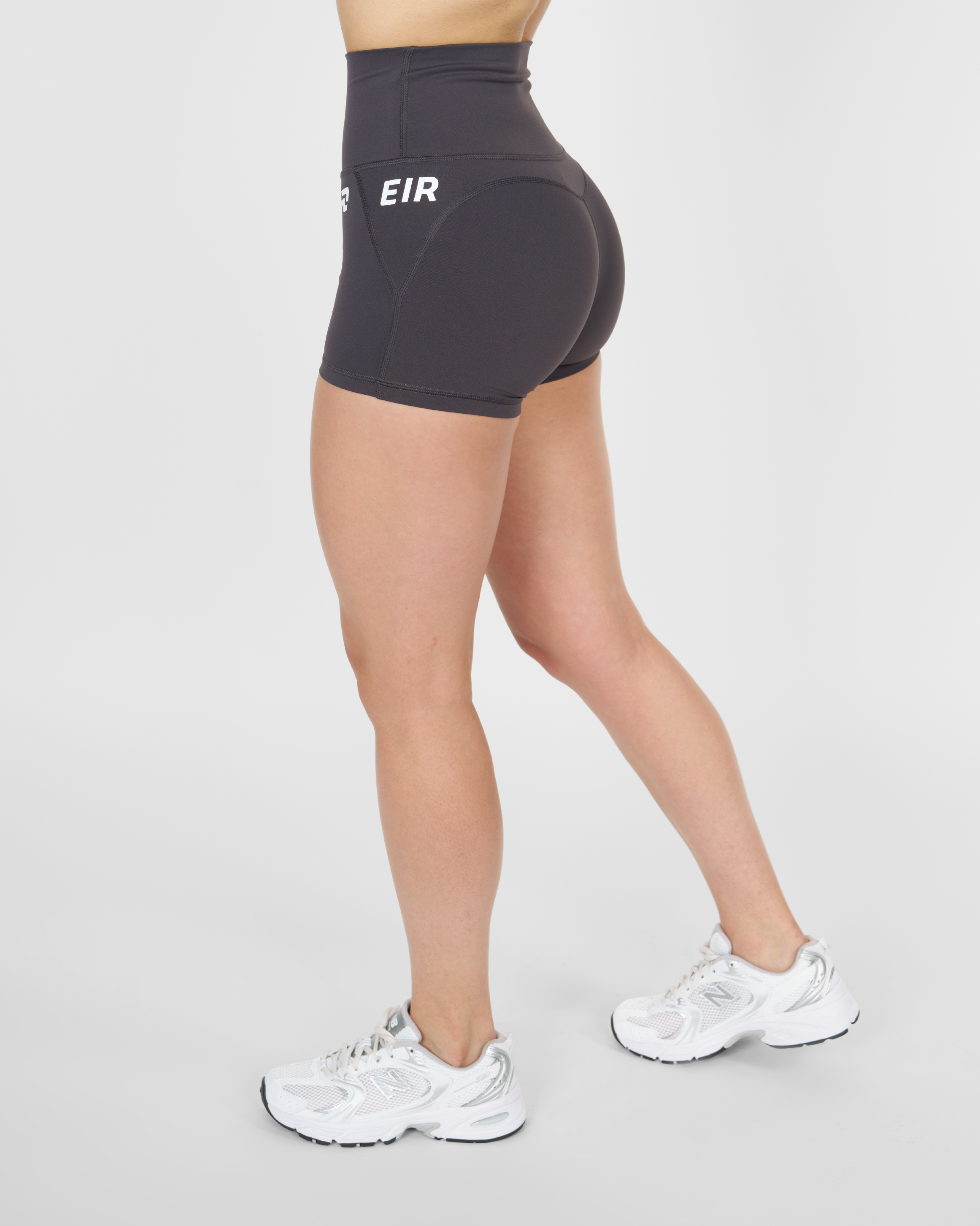 Short Thira - Pretina Alta - Grafito