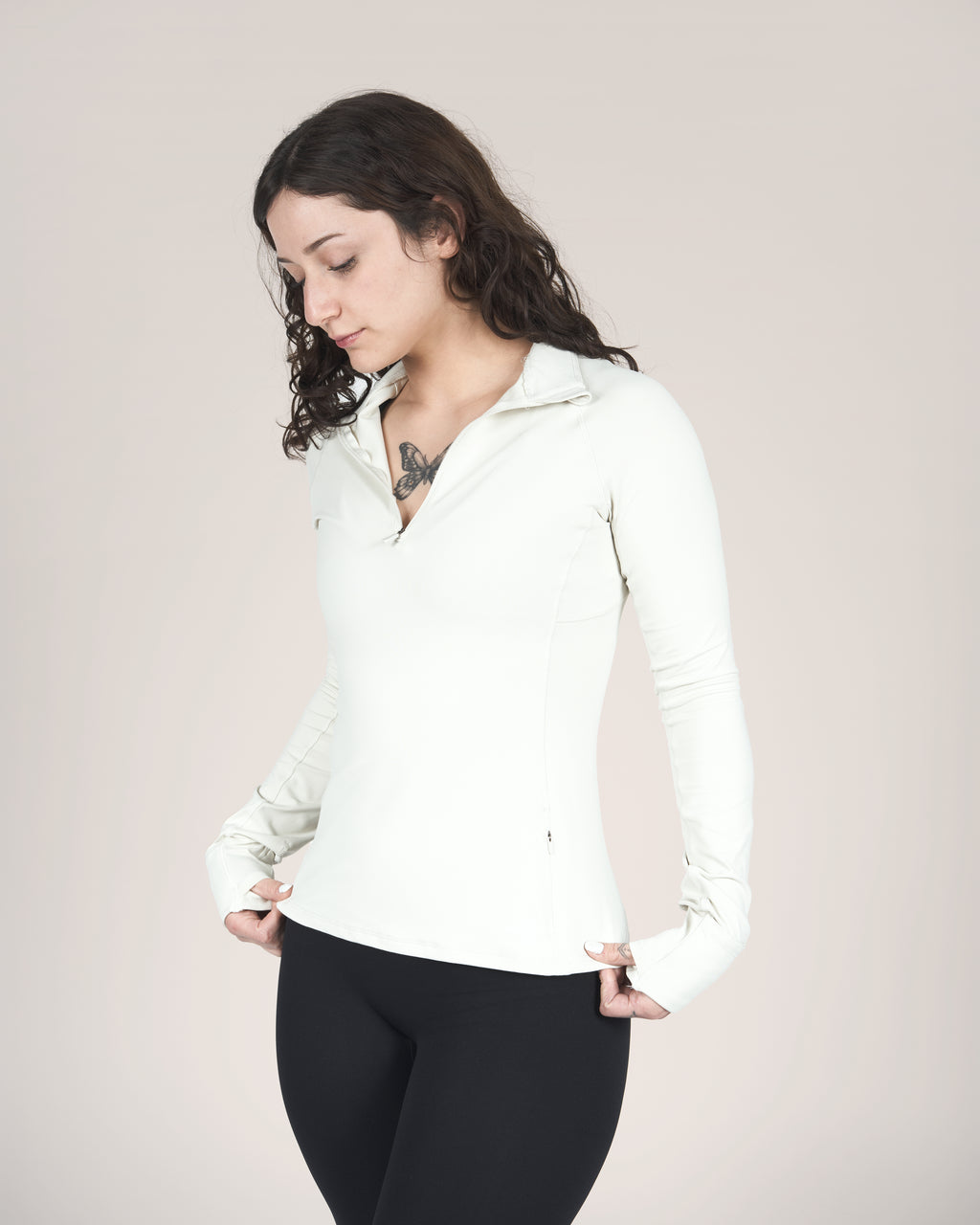 Chaqueta Deportiva Night - Marfil
