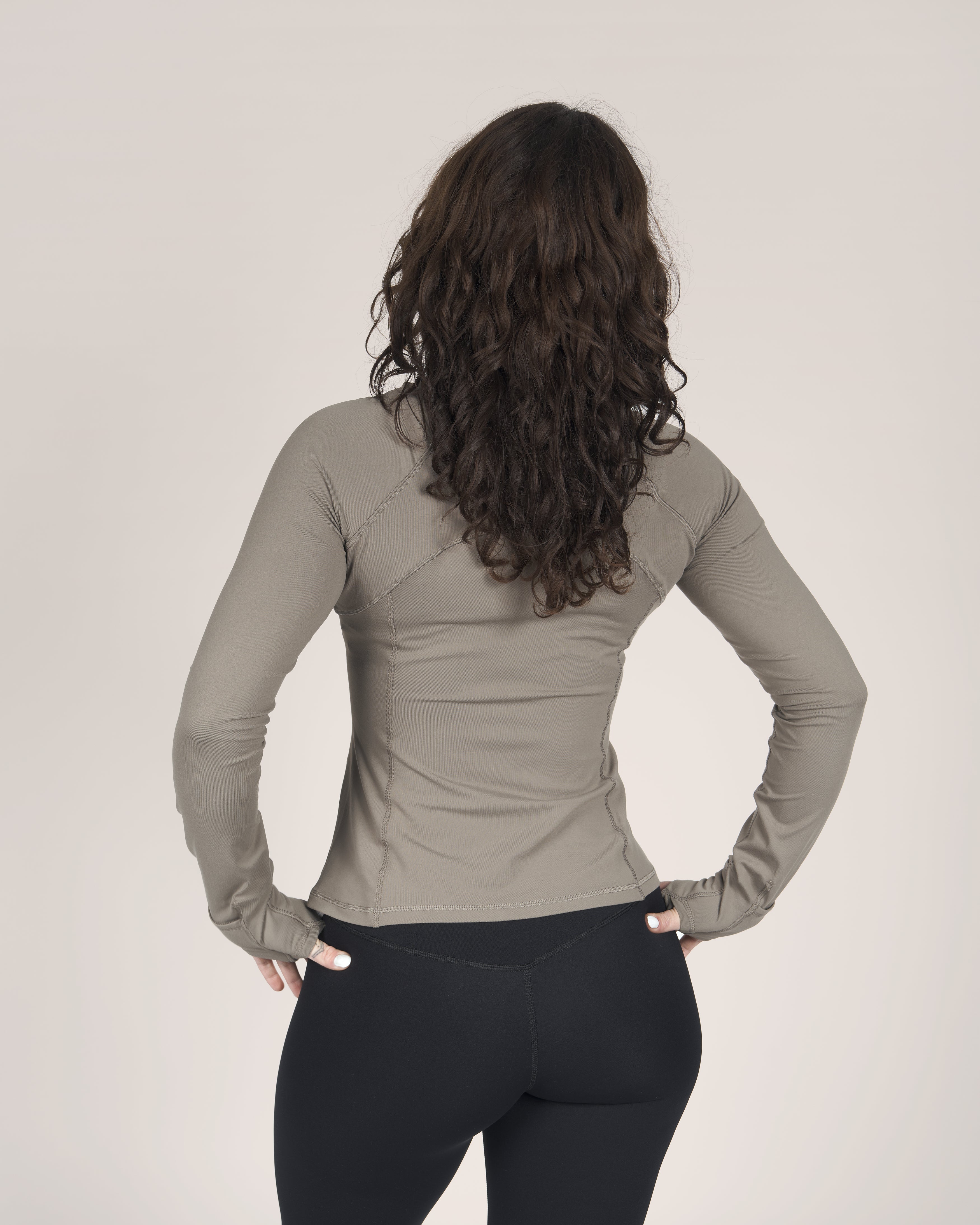 Chaqueta Deportiva Night - Gris Salvia