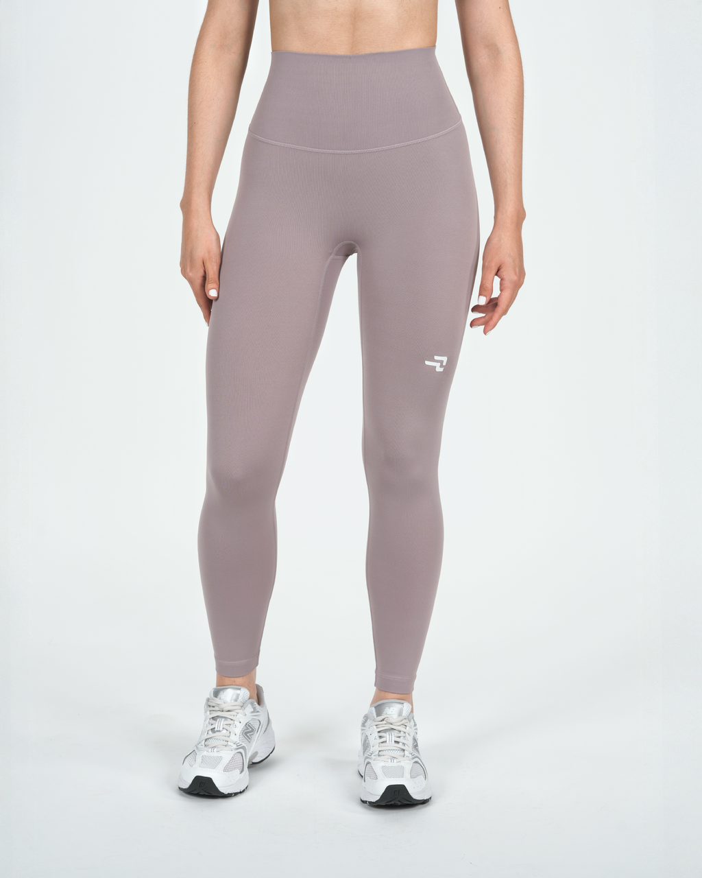 Calza Night - 7/8 Bolsillo En Pretina - Lila Grisáceo