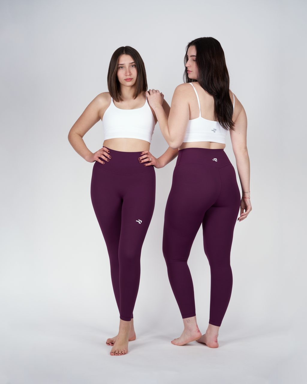 Calza Night - 7/8 Bolsillo En Pretina - Púrpura